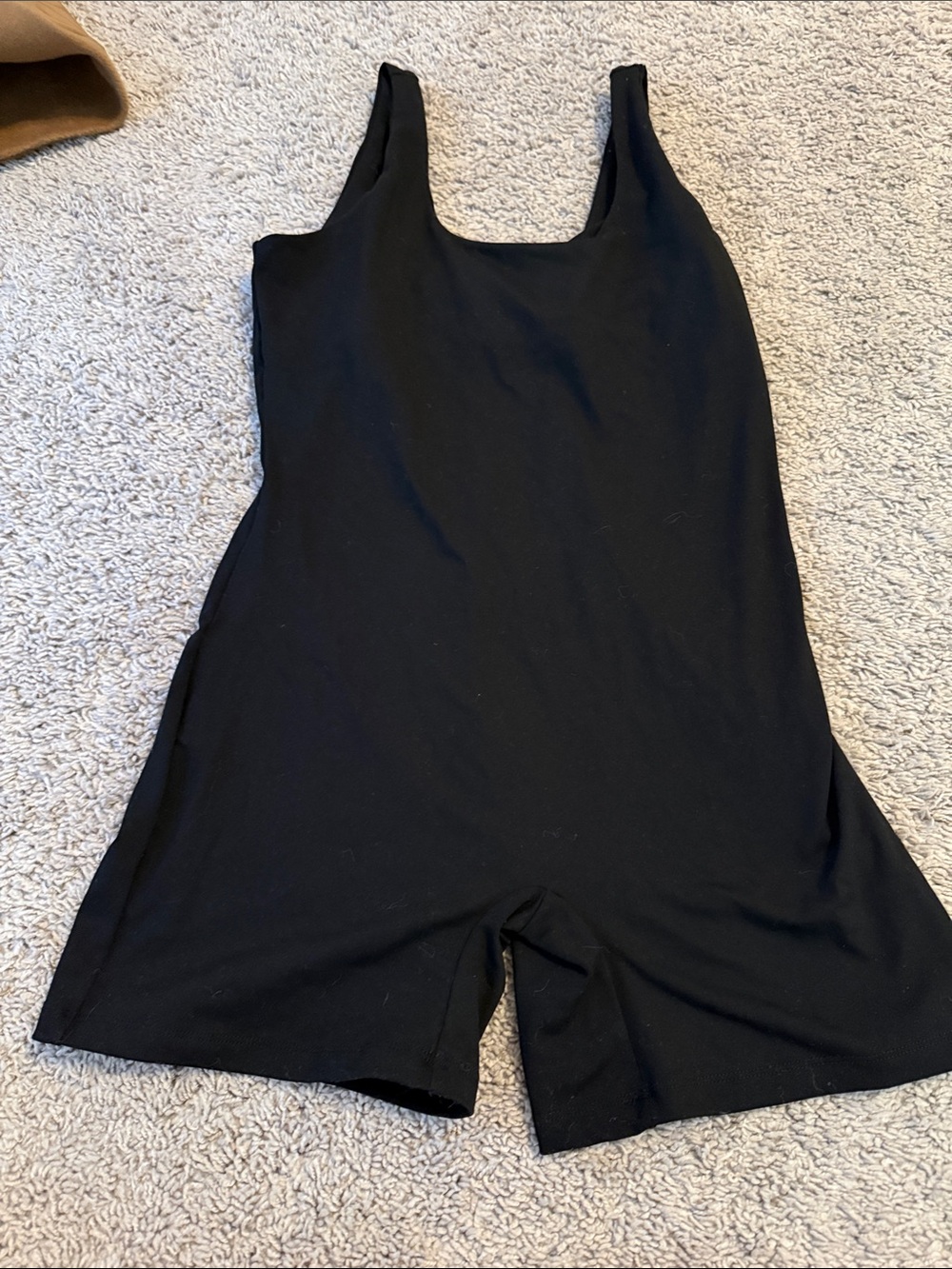 Black Sleeveless Romper Jumpsuit